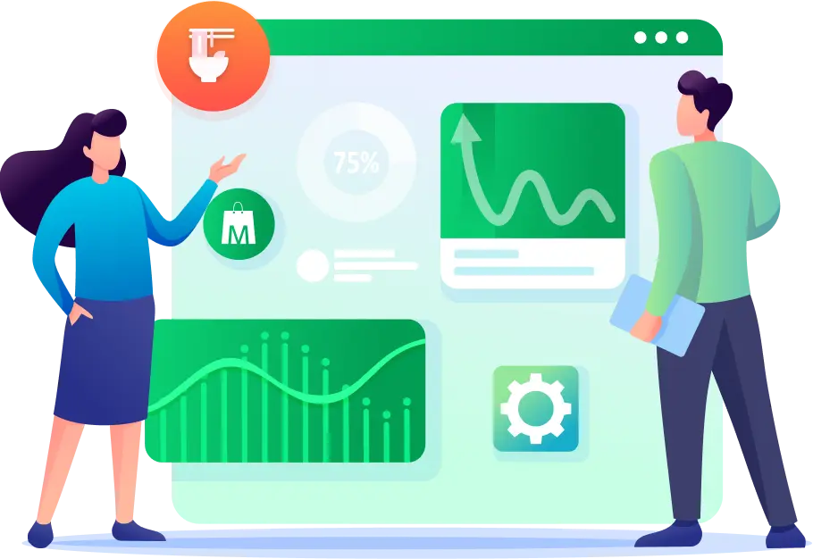 Landing Illustration